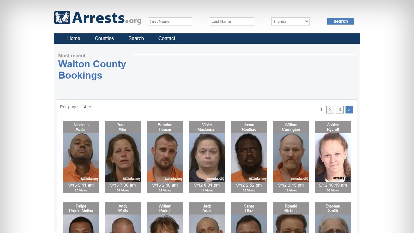 Walton County Arrests and Inmate Search